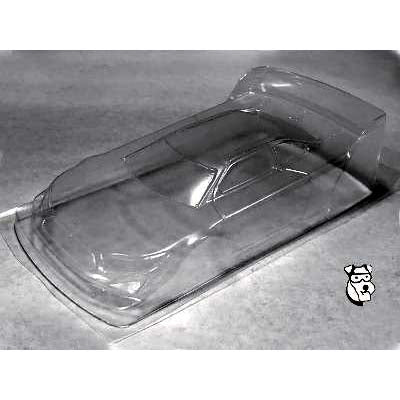 MID-AMERICA 4" MUSTANG NASCAR CLEAR BODY .007 thick MAR945A