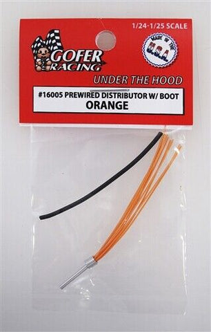 Gofer Racing 16005 Wired Distributor W/Boot Orang